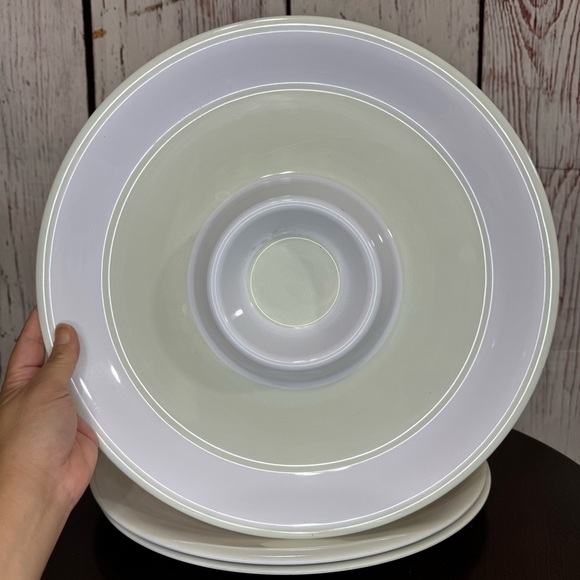 Chips & Salsa Melamine Serving Platters 2 Pieces - Picture 3 of 8